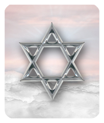 Star of David Pink-Silver